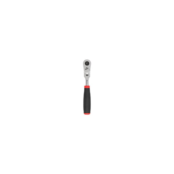 Tekton 1/4 Inch Drive x 6 Inch Flex Head Quick-Release Comfort Grip Ratchet SRH32006 - main